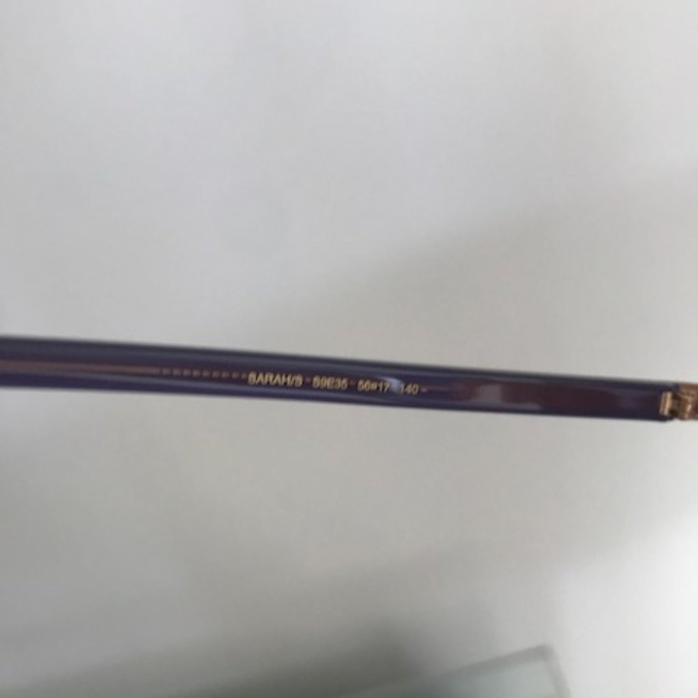 JIMMY CHOO SARAH/S Gold Violet Sunglasses - Picture 5 of 6